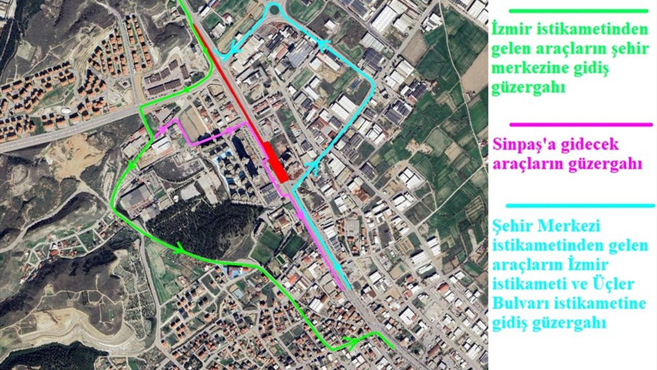 Menderes Bulvarı trafiğe kapanıyor