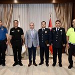 Denizli İl Emniyet Müdürlüğünde Terfi Heyecanı Yaşandı