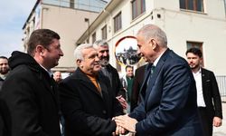 Başkan Zolan, Bozkurt ile kucaklaştı