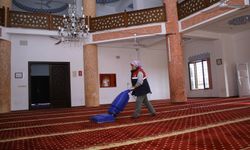 Honaz’da camiler Ramazan ayını pırıl pırıl karşılıyor