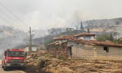 Alaşehir'deki yangın 16 saatte söndürüldü