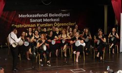 Merkezefendi Sanat Merkezi'nin gösterisi büyüledi