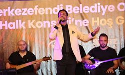 Merkezefendi Belediyesinde halk konseri büyüledi