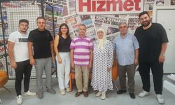 Millet Partisi’nden Hizmet Gazetesi’ne ziyaret