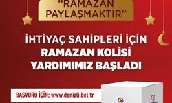 Denizli Büyükşehir İhtiyaç Sahiplerine Ramazan Kolisi Ulaştıracak
