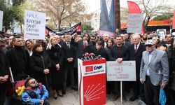 Denizli'de CHP'den, İmamoğlu’nun Gözaltısına Protesto