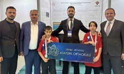 Beyağaç’ın gururları proje yarışmasında Türkiye 2. oldu