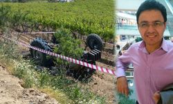 Traktörüyle üzüm bağlarına uçan çiftçi hayatını kaybetti