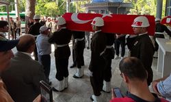 Denizli gazisine askeri törenle veda etti