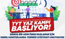 Denizli Büyükşehir’den TYT yaz kampı