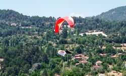 Çameli Festivalinde Gökyüzü Renklerle Şenlendi