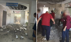 Denizli Devlet Hastanesi'nde Tavan Çöktü