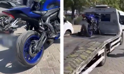 Denizli’de Abartı Egzozlu Motosiklet Sürücüsüne 11 Bin TL Ceza