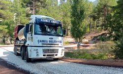 Çameli'de Asfalt Çalışmaları Tamamlandı
