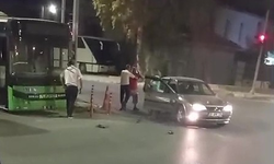 Denizli'de Darp Edilen Kadını Otobüs Şoförleri Kurtardı