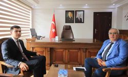 Başkan Arslan’dan Kaymakam Çelik’e hayırlı olsun ziyareti