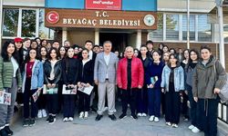 Başkan Pütün üniversite öğrencilerini ağırladı