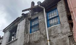 Binanın bacasında çıkan yangın mahalle sakinlerini korkuttu