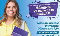 Denizli Büyükşehir’den üniversite öğrencilerine öğrenim desteği