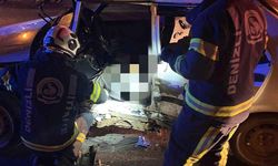 Tali yoldan ana yola bağlanmak isteyen otomobil ile kamyonet çarpıştı; 1 ölü