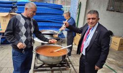 Binlerce kişi dumanı üstünde tarhana çorbasında buluştu