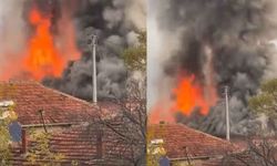 Anne ve oğlunun yaşadığı 2 bitişik ev yangında kullanılamaz hale geldi