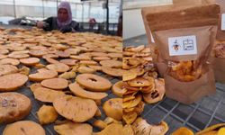 Honaz’ın meşhur cennet hurmasının cips olarak sofralara yolculuğu başladı