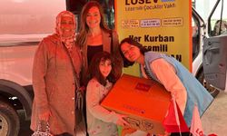 Denizli'de mutlu et paketleri kanserle mücadele eden ailelere ulaştı