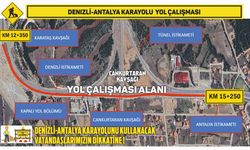 Denizli’de Cankurtaran’da yol çalışması başladı