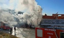 Denizli’de iş yerinde çıkan yangın korkuya neden oldu