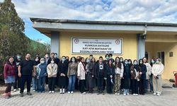 PAÜ öğrencilerinden Kumkısık Entegre Atık Bertaraf Tesisi’ne eğitim ziyareti