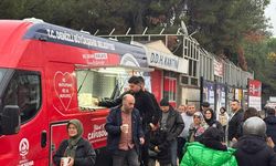 Büyükşehir’in ikram aracı bu kez şifa kapısında