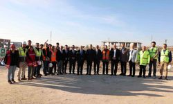 Vali Coşkun, Denizli OSB’nin yeni arıtma tesisi şantiyesini inceledi