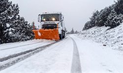 Çameli'de Kar Mesaisi Devam Ediyor