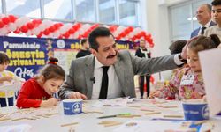 Pamukkale Sömestir Festivali'nde Çocuklar Eğlenerek Öğreniyor