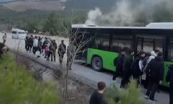 Denizli'de şehir içi otobüslerde çıkan yangınlar korkuya neden oldu
