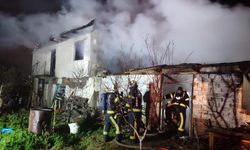 Samanlık yangını korkuttu