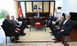 Denizli OSB yönetiminden Denizli'nin yeni Valisi Köşger'e ziyaret