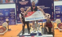 Denizli'li halterci Hakan Dağ Türkiye şampiyonu