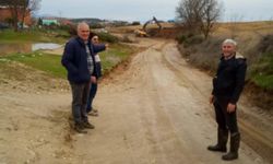 Türlübey’in yol sorununu Büyükşehir çözdü