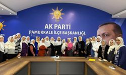 AK Partili kadınlardan Başkan Zeynep Güneş'e şalvarlı destek