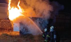 Denizli’de trafo yangını paniğe neden oldu