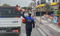 Zabıta ekiplerinden kaldırım işgallerine sıkı takip