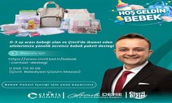 Çivril Belediyesi’nden Yeni Doğan Ailelere Destek: “Hoş Geldin Bebek” projesi başladı!