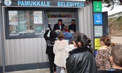 “Pamukkale'de atıklar sevince dönüştü: Minik çevreciler eğlenerek kazandı!”