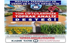 Tavas Belediyesinden çiftçilere toprak analizi desteği