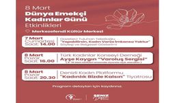 Merkezefendi’de 8 Mart dolu dolu geçecek