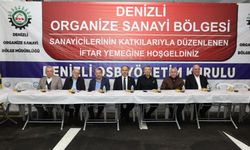 Denizli OSB Başkanı Baltalı ve iş insanları iftarda öğrencilerle buluştu