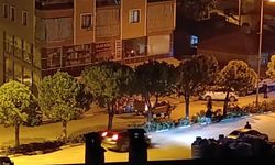 Kale’de seyir halindeki araç alev alev yandı