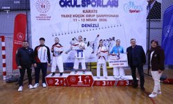 Karatenin yıldızları Denizli’de buluştu